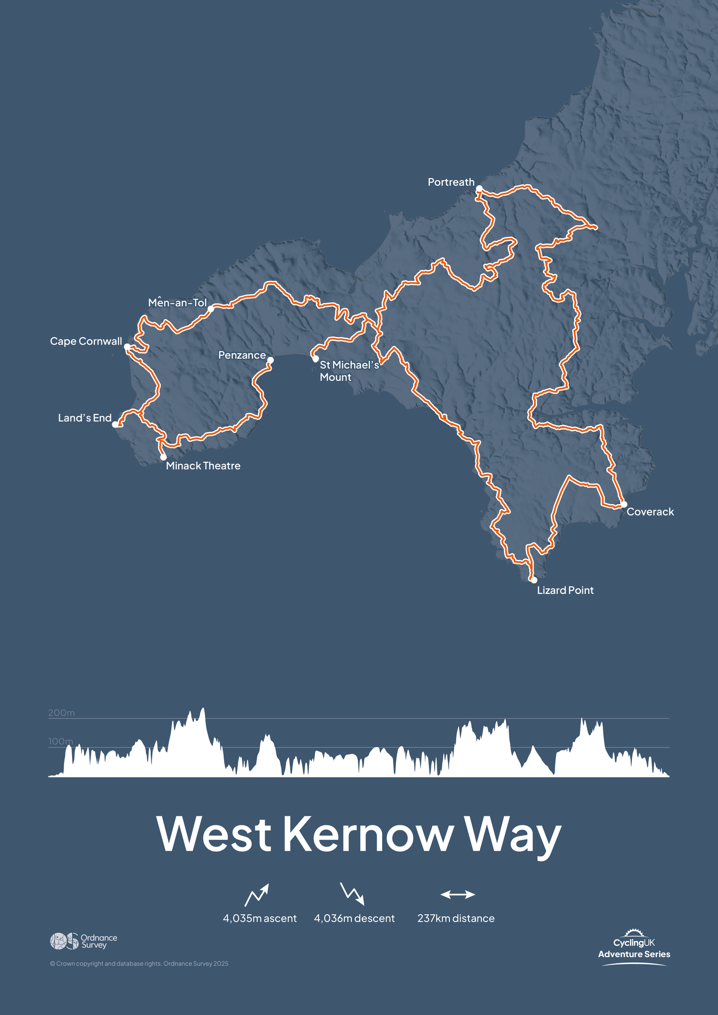 West Kernow Way Art Print