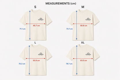 'My ride. Our right' short sleeve t-shirt - natural
