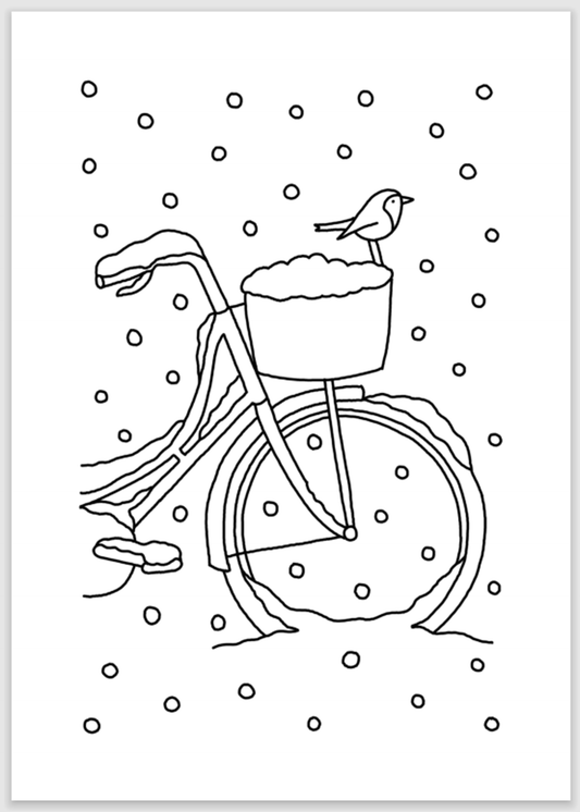 Festive Passenger Christmas Card