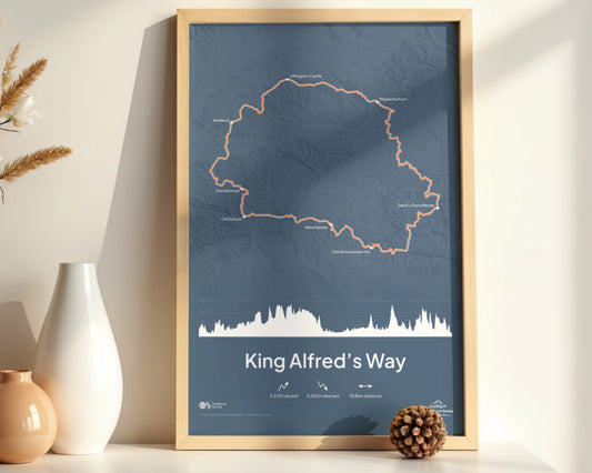 King Alfred's Way Art Print