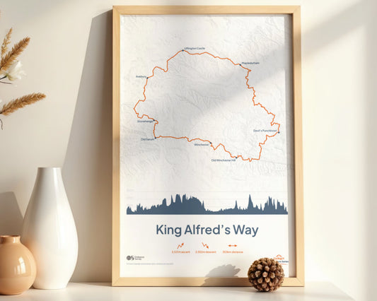 King Alfred's Way Art Print