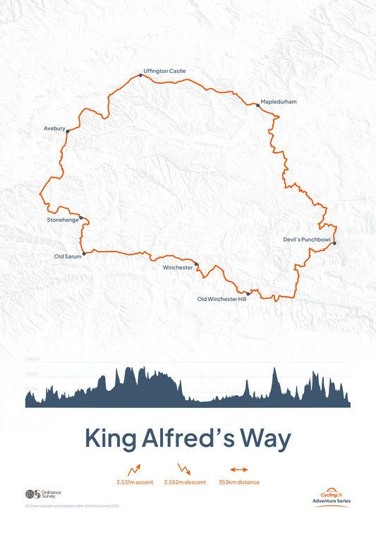 King Alfred's Way Art Print