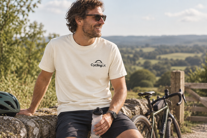 'My ride. Our right' short sleeve t-shirt - natural