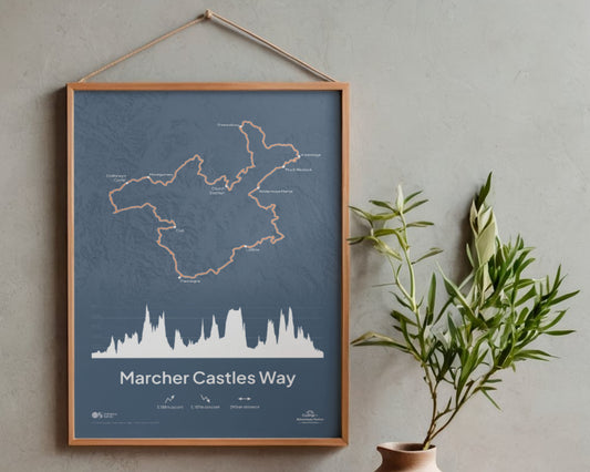 Marcher Castles Way Art Print