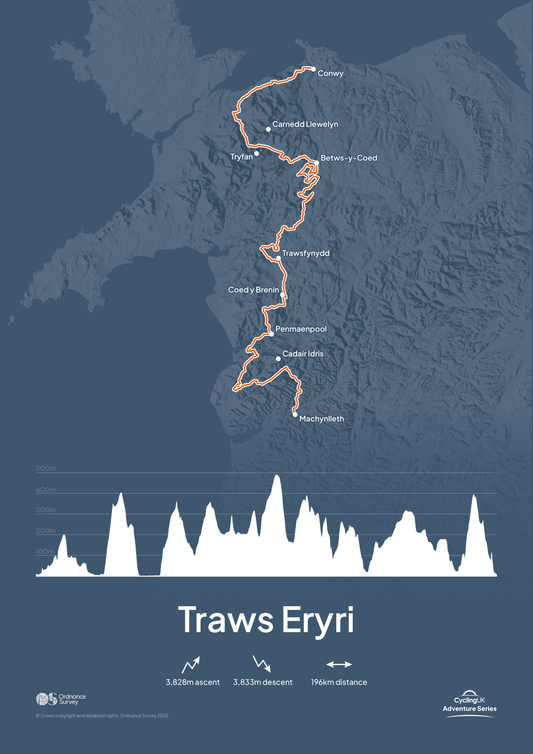 Traws Eryri Art Print