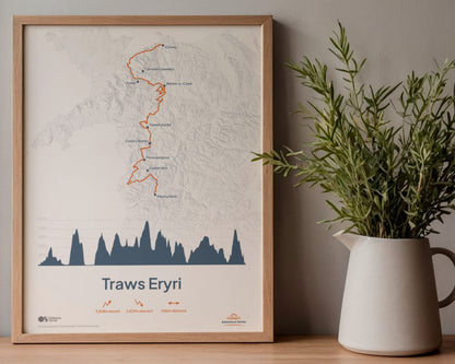 Traws Eryri Art Print