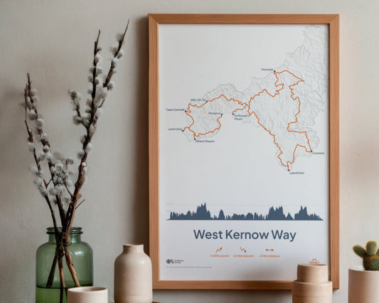West Kernow Way Art Print