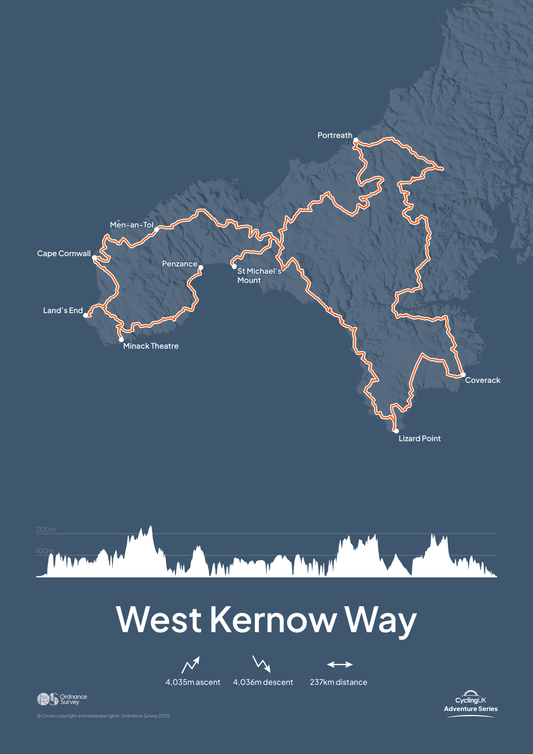 West Kernow Way Art Print