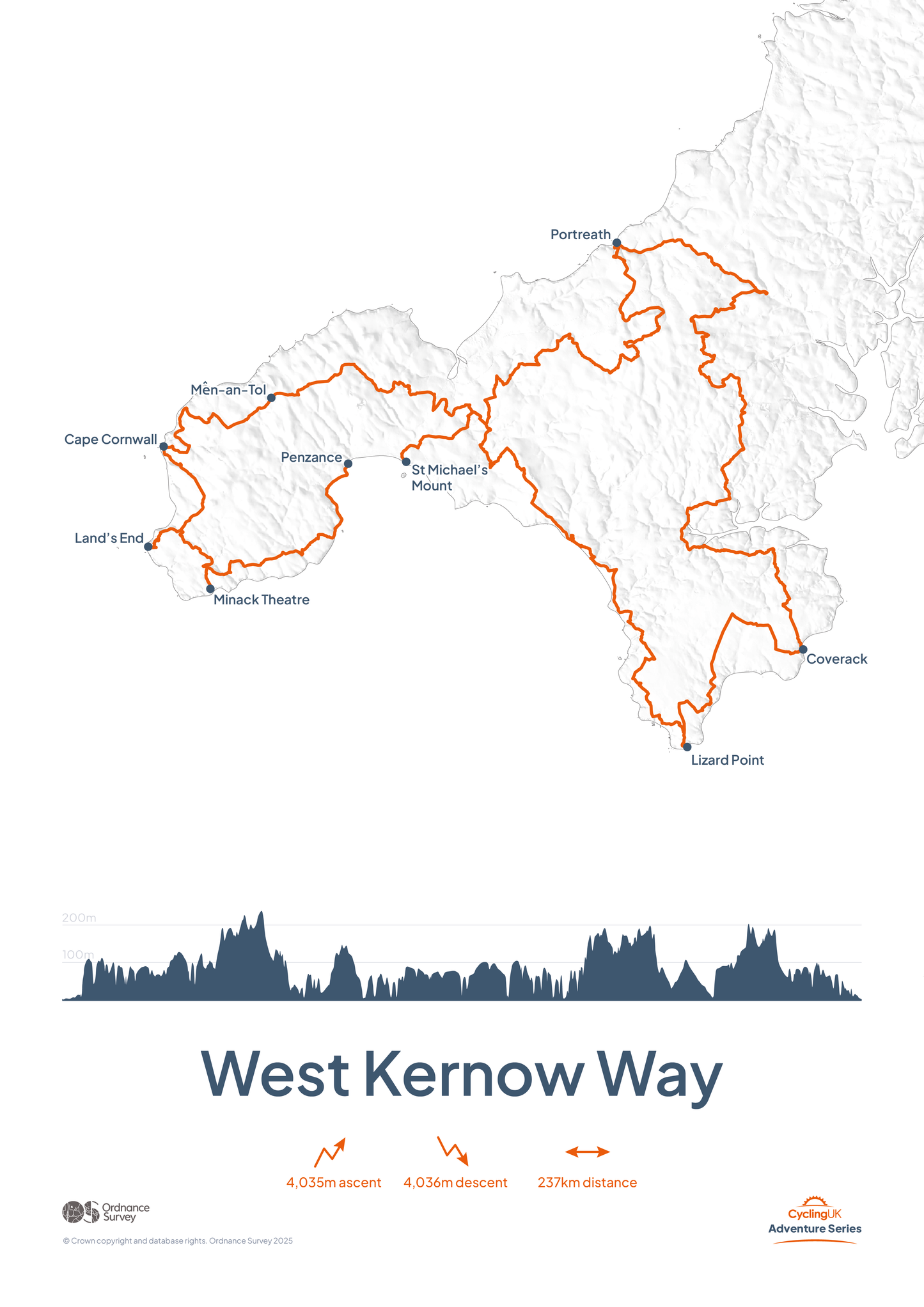 West Kernow Way Art Print