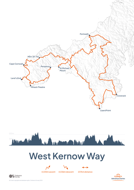 West Kernow Way Art Print